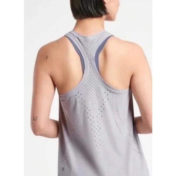 Allyson Felix X Athleta Purple Racerback Ultimate Legend Tank Top Women's Large - Picture 3 of 11